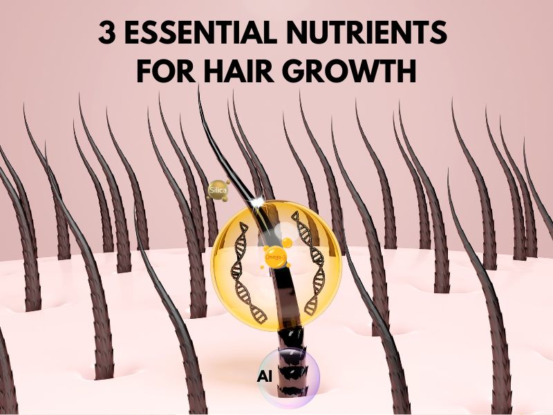 Essential Nutrients For Hair Growth, for Curly Hair