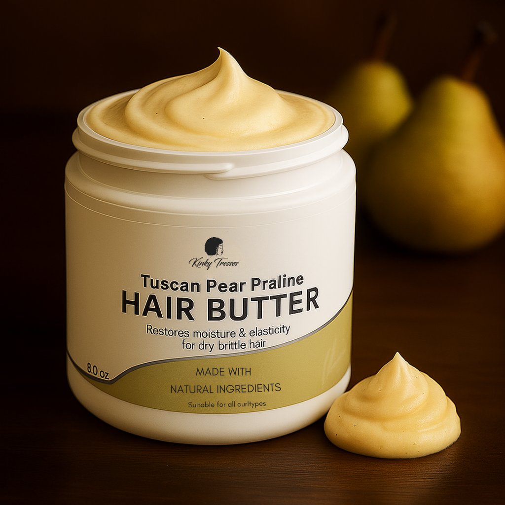 Tuscan Pear Praline Hair Butter (8 oz)