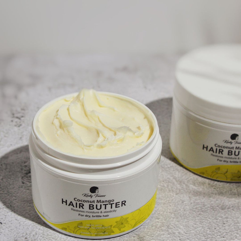 Coconut Mango Hair Butter (8 oz)