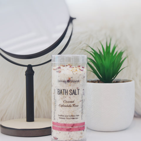 Coconut Calendula Rose Bath Salt